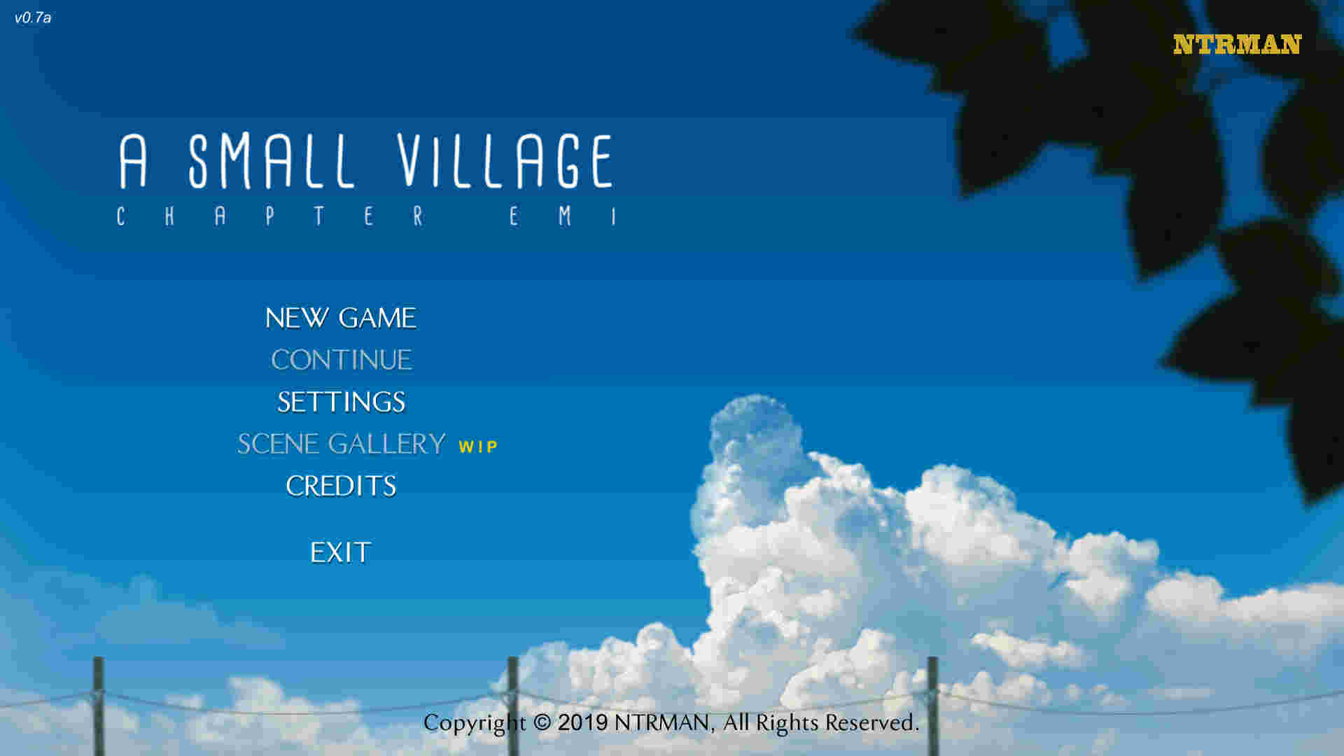 【PC/生肉】A Small Village_v0.7_64-bit